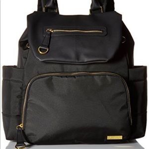 SKIP*HOP® Chelsea Downtown Chic Diaper Backpack in Black
